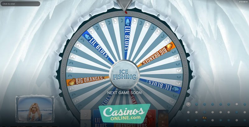 A look at ice fishing gamble game A look at ice fishing gamble game