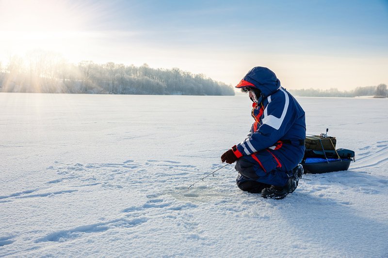 United Kigdom - ice fishing live